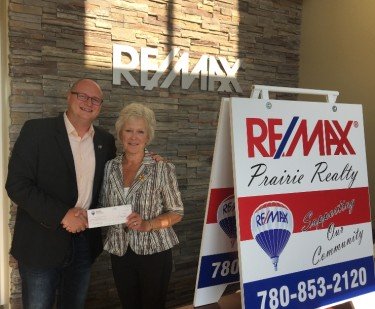 Thank You to RE/MAX Prairie Realty