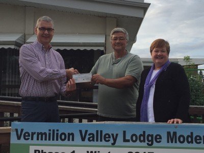 Vermilion Elk's Donation