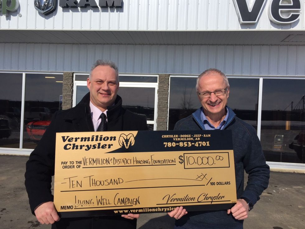 Thank you to Vermilion Chrysler