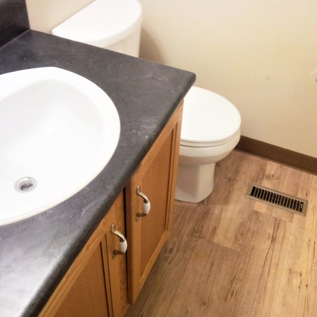 Community housing in Vermilion bathroom space